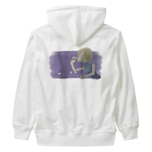 DARTSgirl1 Heavyweight Zip Hoodie