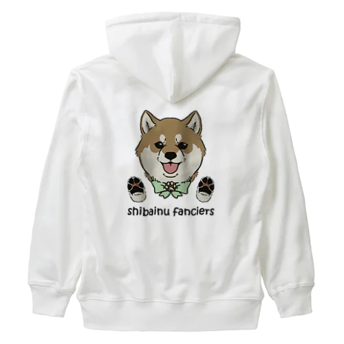 shiba-inu fanciers(赤柴) Heavyweight Zip Hoodie