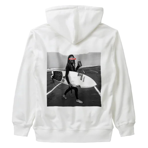 CFPW(cheers for the perfect wave) "ROB" Heavyweight Zip Hoodie