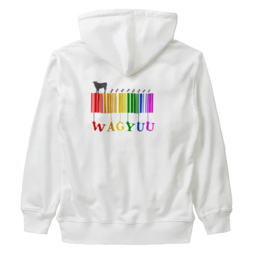 Wagyuu(カラフル) Heavyweight Zip Hoodie