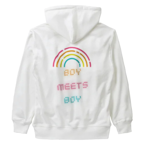 🌈 BOY MEETS BOY 🌈 vol.1 Heavyweight Zip Hoodie