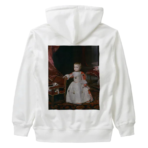 皇太子フェリペ・プロスぺロの肖像 / Portrait of Prince Philip Prospero Heavyweight Zip Hoodie