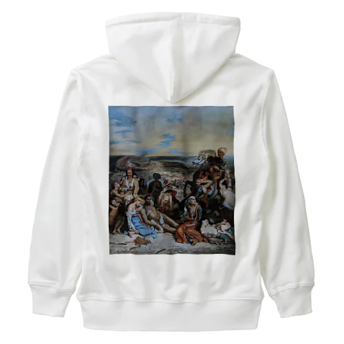 キオス島の虐殺 / The Massacre at Chios Heavyweight Zip Hoodie