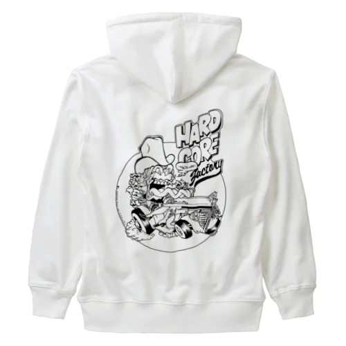 HARD CORE FACTORY#B Heavyweight Zip Hoodie