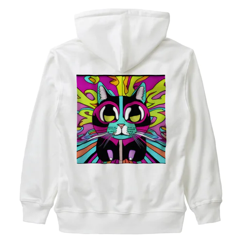 Japan Cat #6 Heavyweight Zip Hoodie