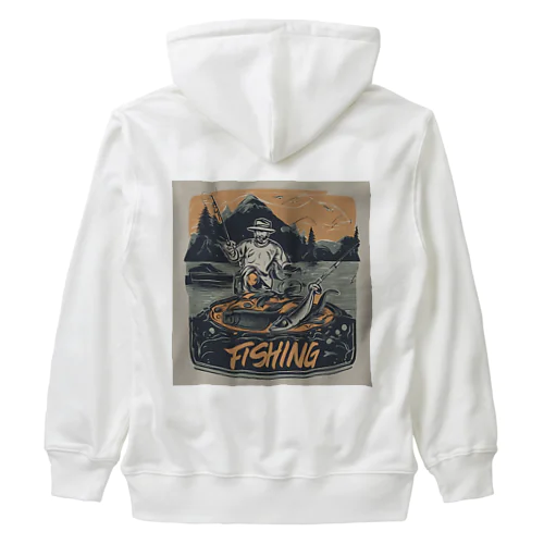 enjoy fishing yuu1994 Heavyweight Zip Hoodie