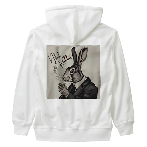 ニヒルうさぎ Ⅰ Heavyweight Zip Hoodie