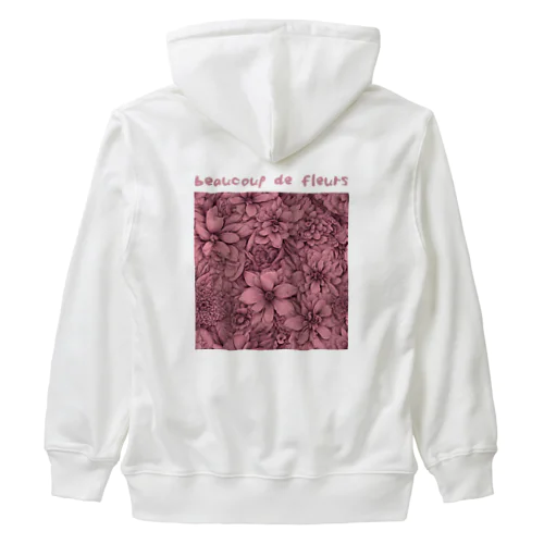 サクラ色の花園 Heavyweight Zip Hoodie