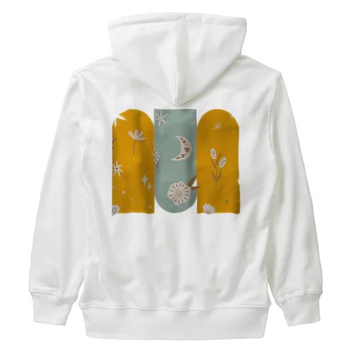 BOHO MOON Heavyweight Zip Hoodie