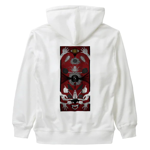 「奇虫」シリーズ Heavyweight Zip Hoodie