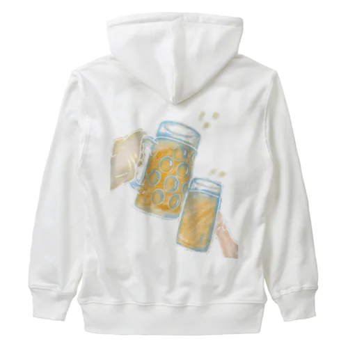 がっつりProst！（フルカラー） Heavyweight Zip Hoodie