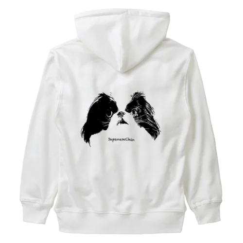 JapaneseChin Heavyweight Zip Hoodie