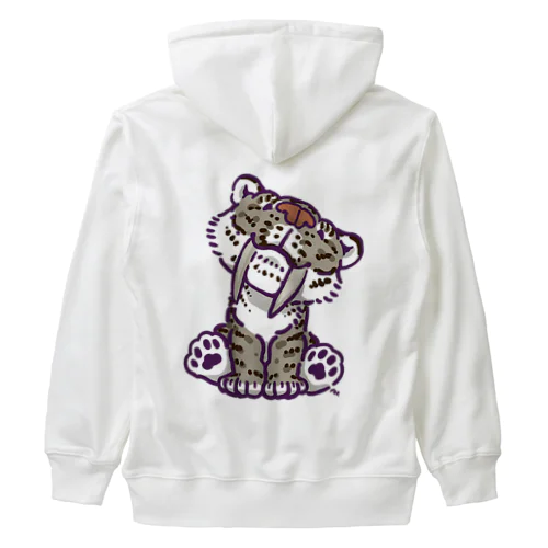 お座りスミロドンちゃん Heavyweight Zip Hoodie