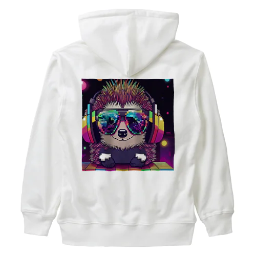 アゲ上げ！DJハリネズミくん Heavyweight Zip Hoodie