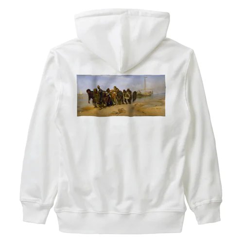 ヴォルガの船曳き / Barge Haulers on the Volga Heavyweight Zip Hoodie