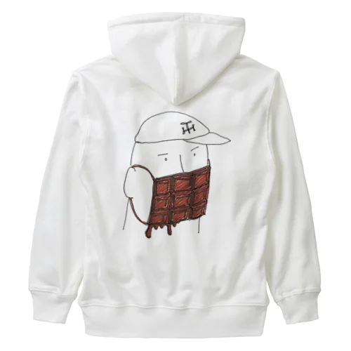 チョコマスクBOY Heavyweight Zip Hoodie