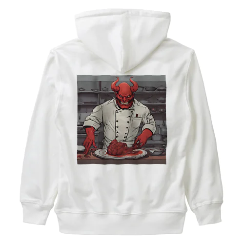 devil's cookingグッズ Heavyweight Zip Hoodie