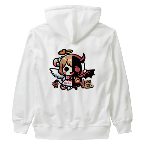 NISA（天使と悪魔） Heavyweight Zip Hoodie