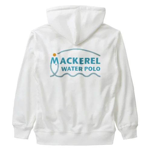 MACKEREL（メインロゴカラー）背面のみプリント Heavyweight Zip Hoodie