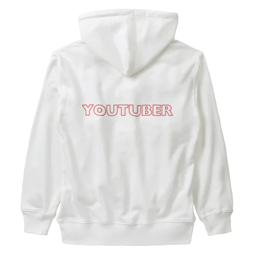 YouTuberロゴ Heavyweight Zip Hoodie