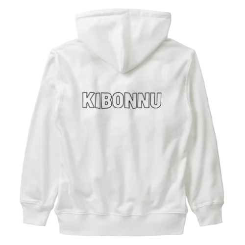  KIBONNUロゴ Heavyweight Zip Hoodie