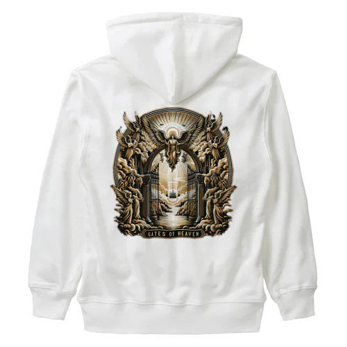 GATES OF HEAVEN Heavyweight Zip Hoodie