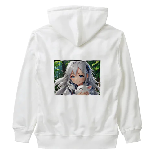 だっこされる神様 Heavyweight Zip Hoodie