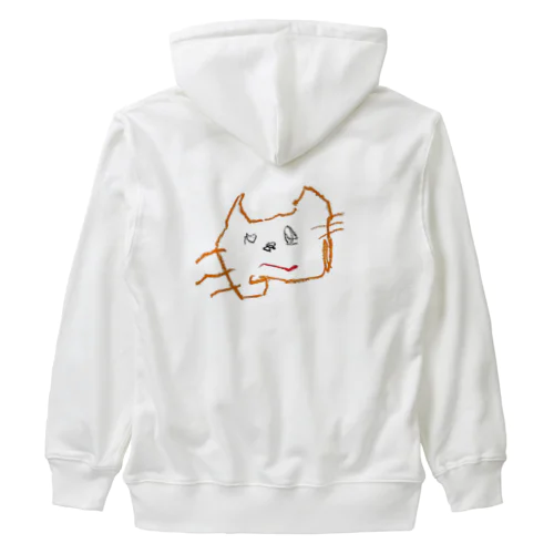 だいだいの猫ちゃん Heavyweight Zip Hoodie