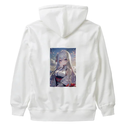 優しい巫女 Heavyweight Zip Hoodie