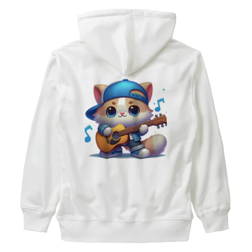 にゃんこ🐱のリズムにノッテ🎵 Heavyweight Zip Hoodie