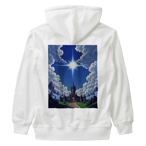 青空と城壁 1-2-250301 Heavyweight Zip Hoodie
