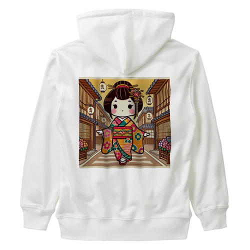 ぷくっと着物 Heavyweight Zip Hoodie