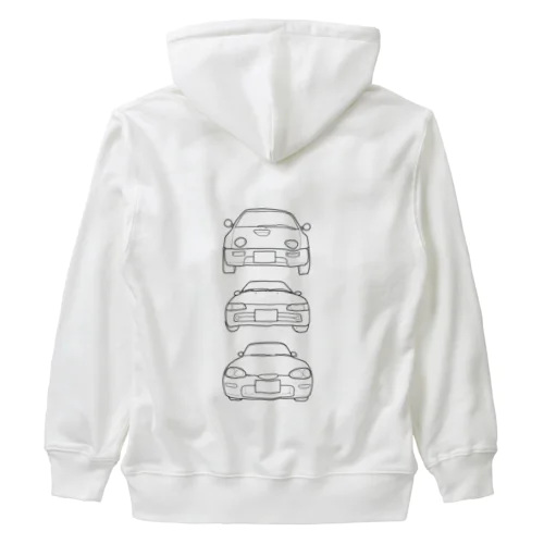 A.B.C  K-car Heavyweight Zip Hoodie