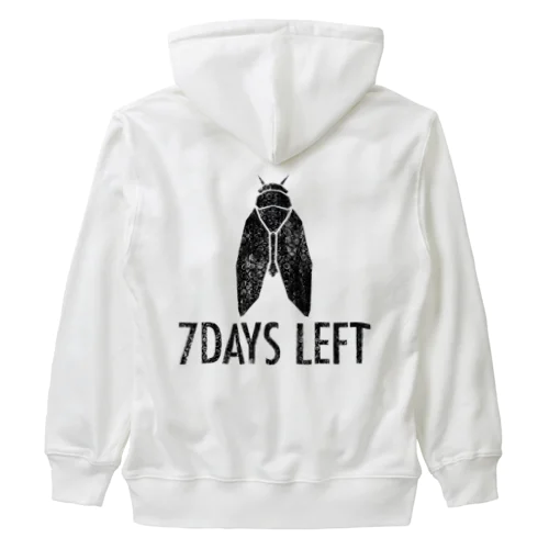 7 DAYS LEFT Heavyweight Zip Hoodie