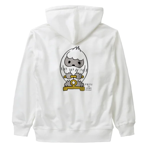 はいきんりょくチェック L Heavyweight Zip Hoodie