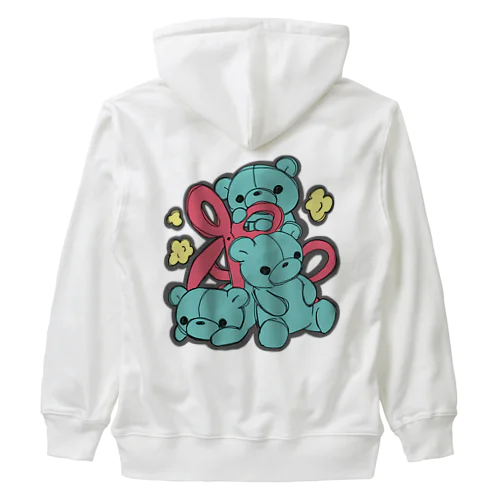 はさみくみゃ３ Heavyweight Zip Hoodie