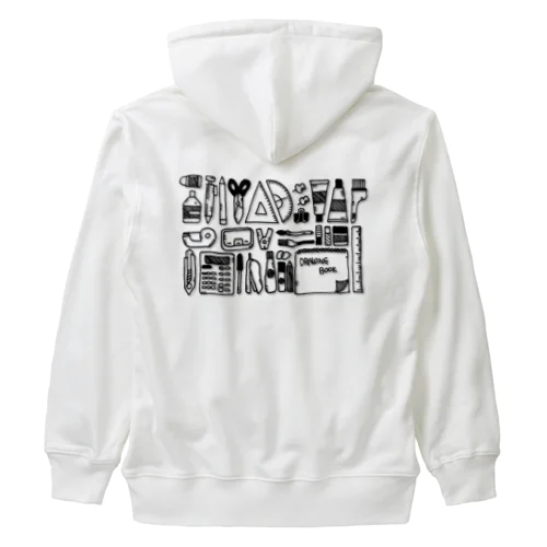 Stationery etc. Heavyweight Zip Hoodie