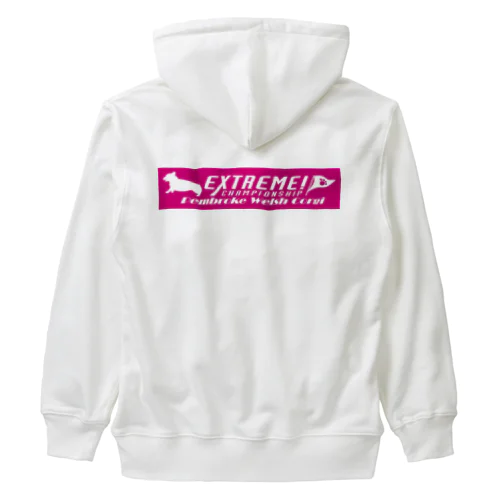 エクストリーム×ウェルシュコーギー・ペンブローク Heavyweight Zip Hoodie