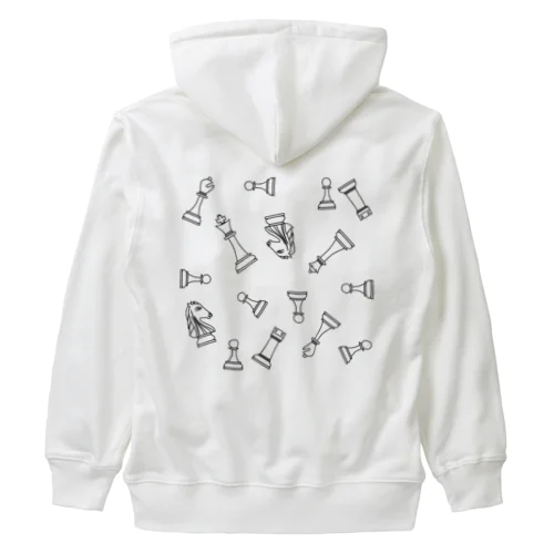 チェス　ライン Heavyweight Zip Hoodie