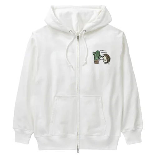 とげとげさぼてん * Heavyweight Zip Hoodie