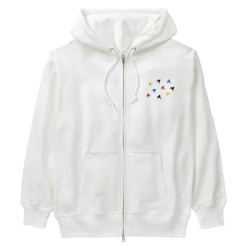 テニスめいいっぱい テニス Heavyweight Zip Hoodie