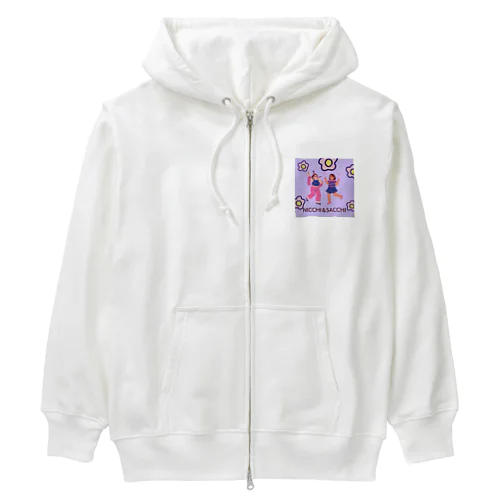 不可能姉妹のにっちもさっちも公式グッズ　VOL1 Heavyweight Zip Hoodie