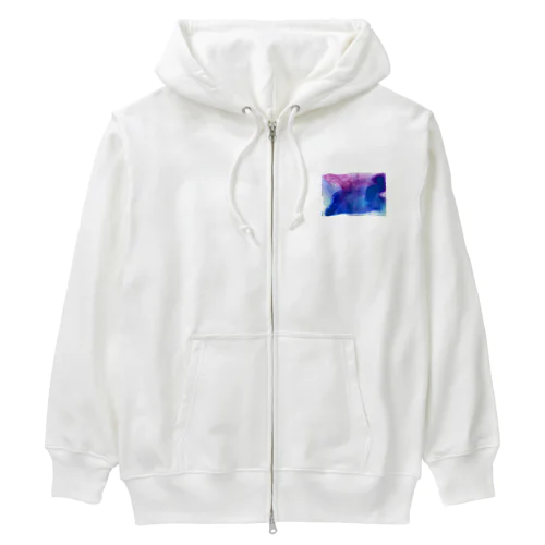 フルイドアート_004 Heavyweight Zip Hoodie