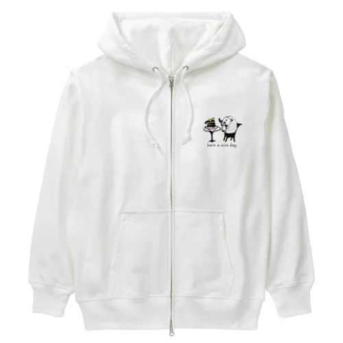 ハリネズミ Heavyweight Zip Hoodie