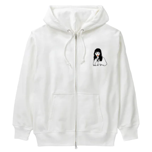 パーマノオンナノコ Heavyweight Zip Hoodie