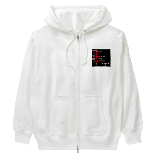 Route Tree Heavyweight Zip Hoodie