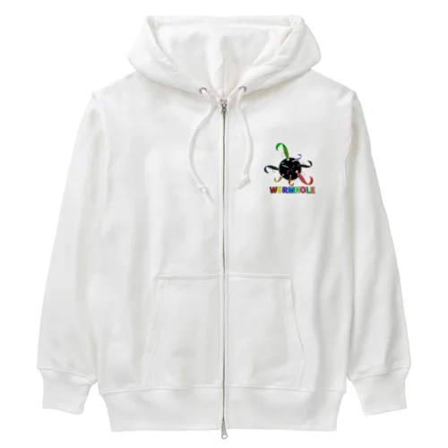 ワームホール Heavyweight Zip Hoodie