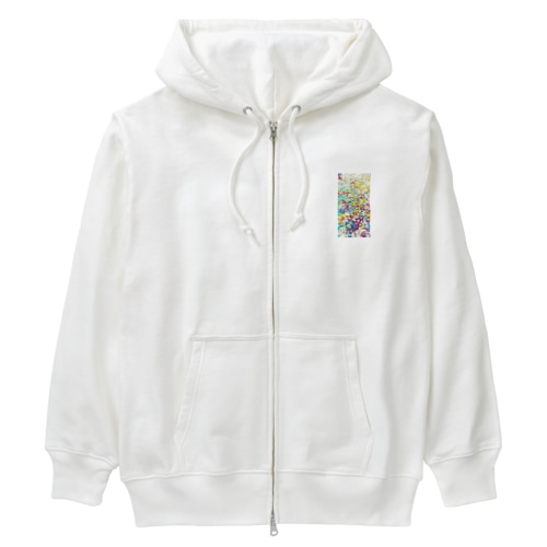 瑠璃香 Rurika -NO.2- Heavyweight Zip Hoodie