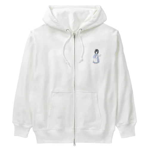 さぶかるめいどちゃん Heavyweight Zip Hoodie