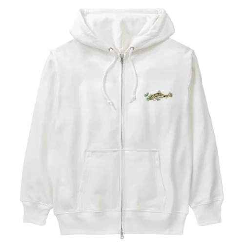 ヤマトシマドジョウ Heavyweight Zip Hoodie